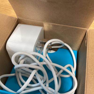 Echo dot speaker in box