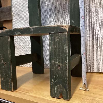 Doll size wooden chair