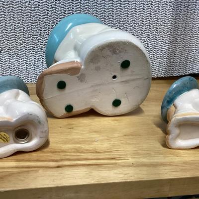 Sleeping Pedro salt and pepper shaker and a larger one for décor