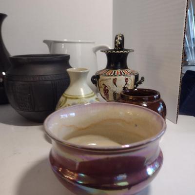 Pottery Collection- Vases, Bowls, Pitchers, etc.
