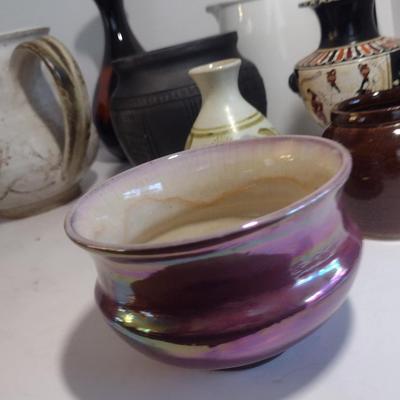 Pottery Collection- Vases, Bowls, Pitchers, etc.