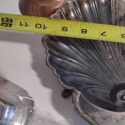 Metal Serve Ware and Home Decor Assortment