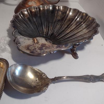 Metal Serve Ware and Home Decor Assortment