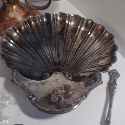 Metal Serve Ware and Home Decor Assortment