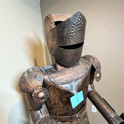 Lot 1 Knight in Rusty Armor