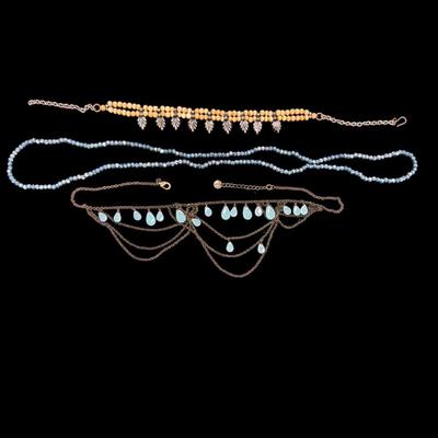 Sale Photo Thumbnail #81: Set of Three Assorted Necklaces