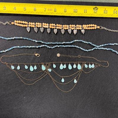 Sale Photo Thumbnail #80: Set of Three Assorted Necklaces
