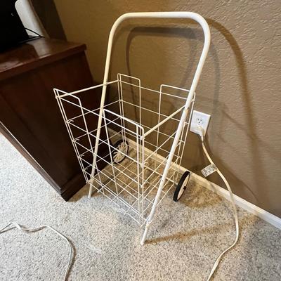 Lot 9 Old Lady Shopping Cart