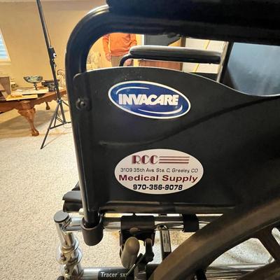 Lot 10 Invacare Wheel chair