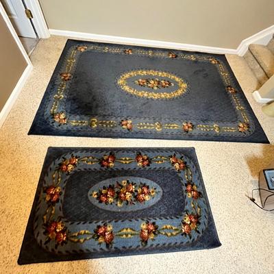 Lot 13 Matching area rugs