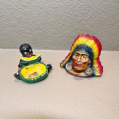 Lot 23 Antique Chalk Ware