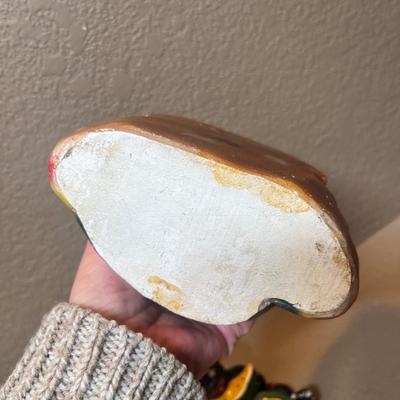 Lot 23 Antique Chalk Ware