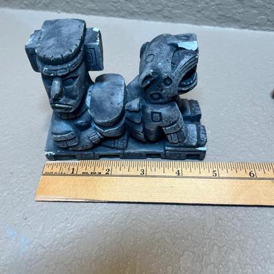 Lot 27 Aztec bookends