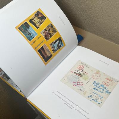 Lot 28 Beetles Post Cards book