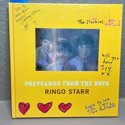 Lot 28 Beetles Post Cards book