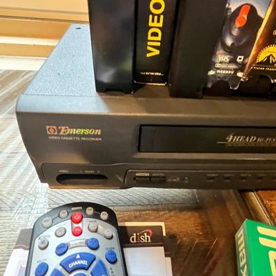 Lot 45 VHS w/ player