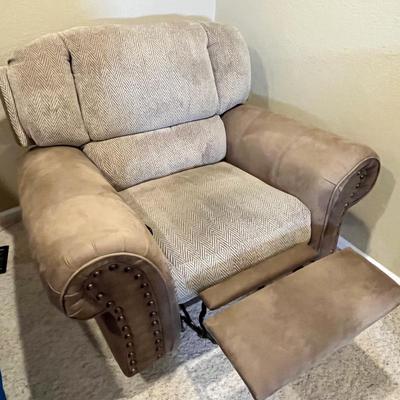 Lot 57 Overstuffed Recliner