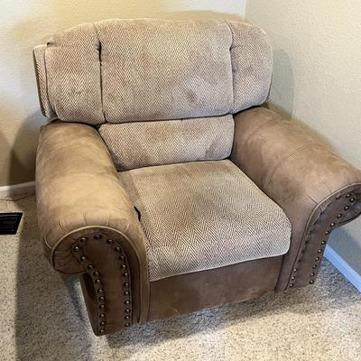 Lot 57 Overstuffed Recliner