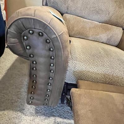 Lot 57 Overstuffed Recliner