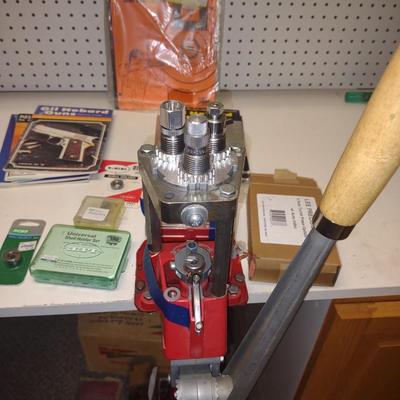 LEE TURRET PRESS, A CARBIDE DIE SET AND MORE