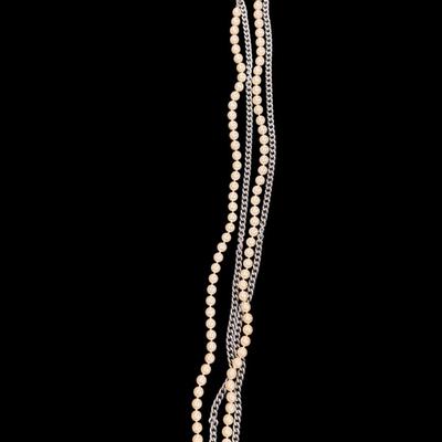 Sale Photo Thumbnail #136: Set of Three White Necklaces