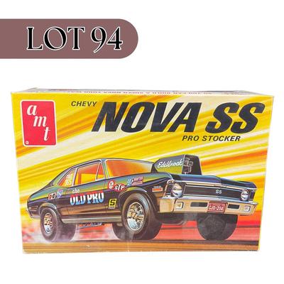 -94- 1:25 SCALE | Chevy Nova SS Pro Stocker Model Kit | Opened