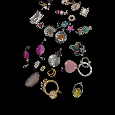 Sale Photo Thumbnail #166: Collection Of assorted Necklace Pendants