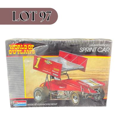 -97- 1:24 SCALE | Sammy Swindell Sprint Car Model Kit | Sealed