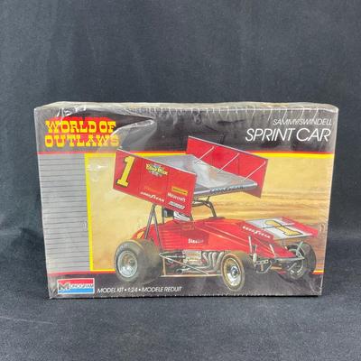 -97- 1:24 SCALE | Sammy Swindell Sprint Car Model Kit | Sealed
