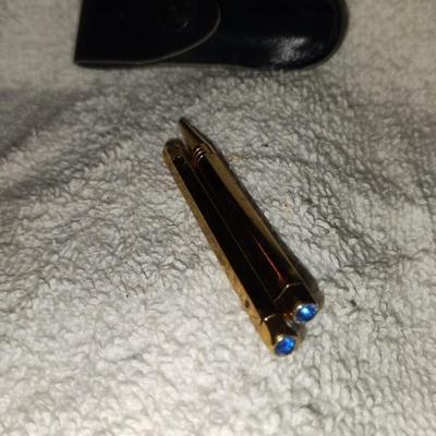 Beautiful Miniature Jeweled Pen & Pencil Set