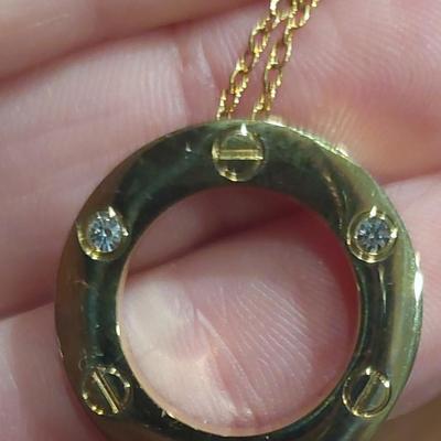 Cartier Love necklace