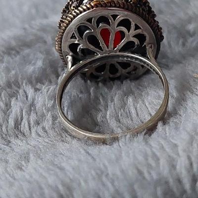 Ottoman Empire ruby ring