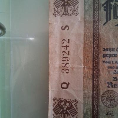 Post WWI 1923 German 5000 Marks