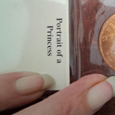 Vintage Princess Diana Commemorative Coins, Set of 2