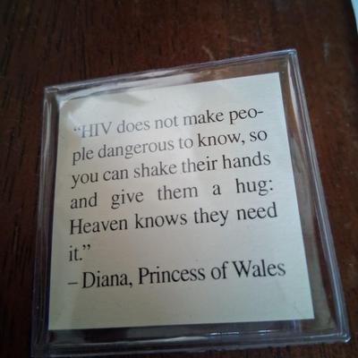 Vintage Princess Diana Commemorative Coins, Set of 2