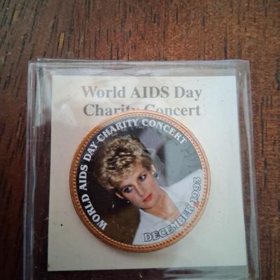 Vintage Princess Diana Commemorative Coins, Set of 2