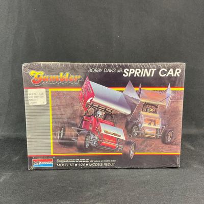 -115- 1:24 SCALE | Bobby Davis Jr. Sprint Car Model Kit | Sealed