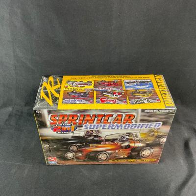 -119- 1:25 SCALE | Sprint Car Supermodified Model Kit | Sealed