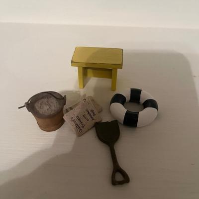 Doll beach items