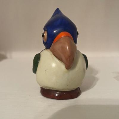 Porcelain parrot