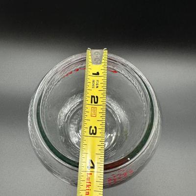 Vintage Coca-Cola Textured Glass Cookie Jar w/ Lid – Coke Advertising