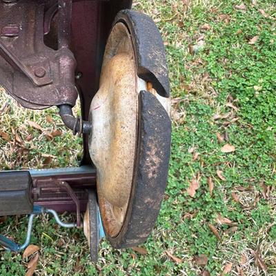 Vintage Steel Pedal Car Convertible – Original Blue Paint (Maverick Western Flyer)