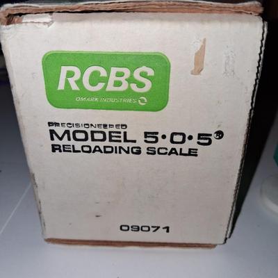 RCBS MODEL 505 RELOADING SCALE