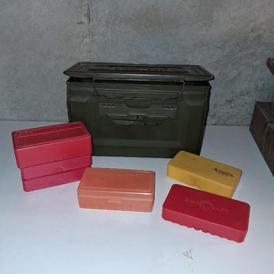 AMMO AND CARTRIDGE BOXES