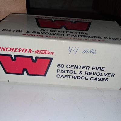 44 MAG BRASS CARTRIDGE CASES