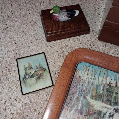 VTG CABI/ MAN CAVE/GUY FRIENDLY DRCOR AND DUCK PLAYING CARDS