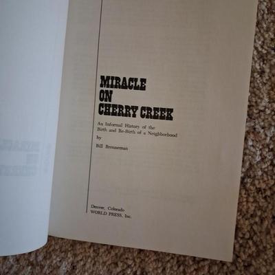 SIGNED "REFLECTIONS ON THE RIVER" THE BIG THOMPSON FLOOD AND 2 OTHER BOOKS ABOUT COLORADO