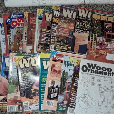 WOODWORKING MAGAZINES AND PROJECT INSTRUCTIONS