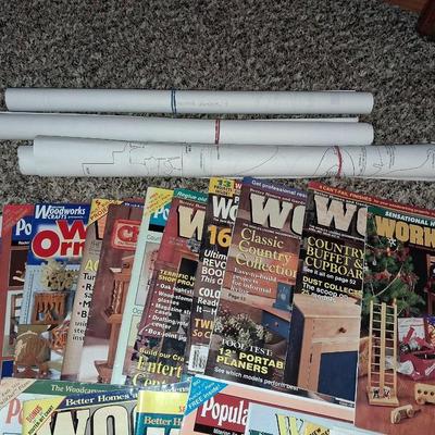 WOODWORKING MAGAZINES AND PROJECT INSTRUCTIONS