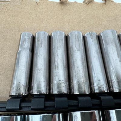 3/8 Craftsman & Klein Mixed Socket Set w/ Ratchet and Extension – SAE & Metric